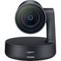 Logitech Rally Plus Sistema de Vídeoconferencia 4K Ultra HD con Micrófonos Blancos