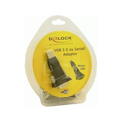 DeLOCK Adaptador USB 2.0 tipo A a Serie DB9 RS-232 DeLOCK Adaptador USB 2.0 tipo A a Serie DB9 RS-232