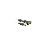 DeLOCK Adaptador USB 2.0 tipo A a Serie DB9 RS-232