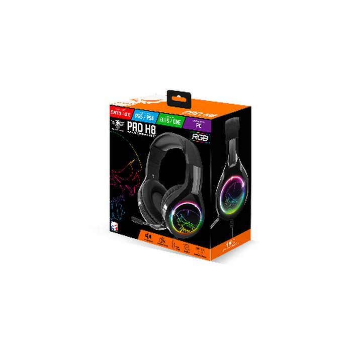 Spirit of gamer PRO-H8 Auriculares Gaming con Micrófono Jack 3.5 Spirit of gamer PRO-H8 Auriculares Gaming con Micrófono Jack 3.5