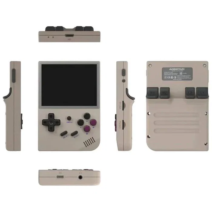 Anbernic RG35XX Consola Retro Portátil con 64GB, Color Gris