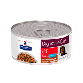 Hill's Vet Hpd Canin I/D Stress Mini Estofado Pollo Verdura 24x156g