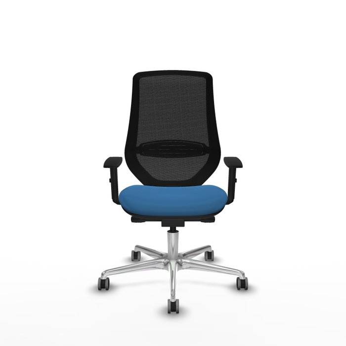 PIQUERAS Y CRESPO Silla de oficina Mardos Sincro/Traslack Azul claro y Negro PIQUERAS Y CRESPO Silla de oficina Mardos Sincro/Traslack Azul claro y Negro