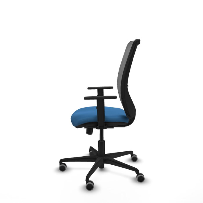 PIQUERAS Y CRESPO Silla de oficina Zulema Azul claro y Gris