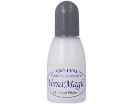 Tsukineko Tinta VERSAMAGIC Blanco Nube Efecto Tiza 20ml