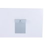 DKD Home Decor Cuadro de Cristal Templado Chica Flores 120x80 cm