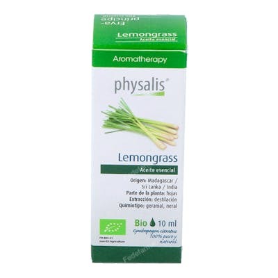 PHYSALIS Esencia Lemongras Bio 10ml PHYSALIS Esencia Lemongras Bio 10ml
