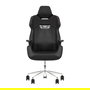 Thermaltake Argent E700 Silla Gaming para PC, Reposabrazos 4D Ajustable, 150kg, Aluminio, Negro y Plata