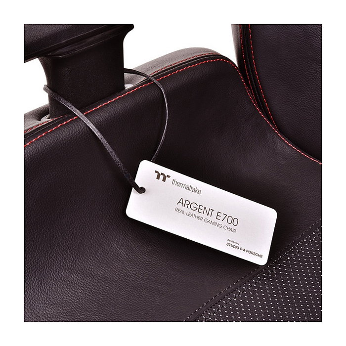 Thermaltake Argent E700 Silla Gaming para PC, Reposabrazos 4D Ajustable, 150kg, Aluminio, Negro y Plata