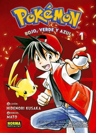 Pokémon 01. Rojo, Verde y Azul 1, Hidenori Kusaka - NORMA EDITORIAL
