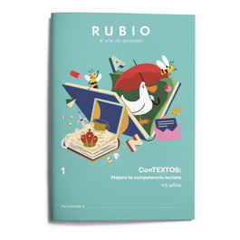 RUBIO Cuaderno A4 Competencia Lectora 1º de Primaria (+6 años) lifetyle