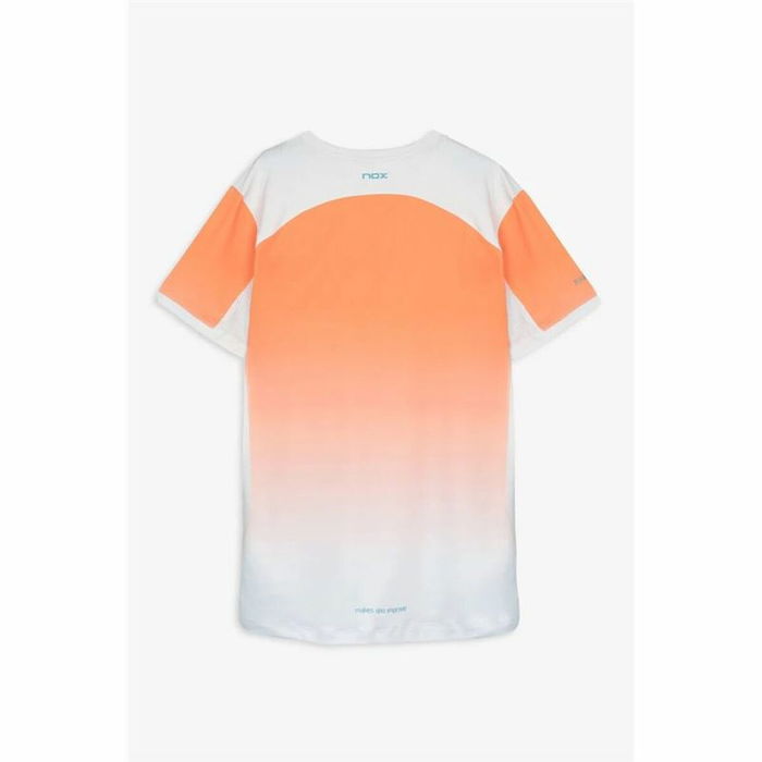 Camiseta de Manga Corta Hombre Nox Pro Mock Naranja
