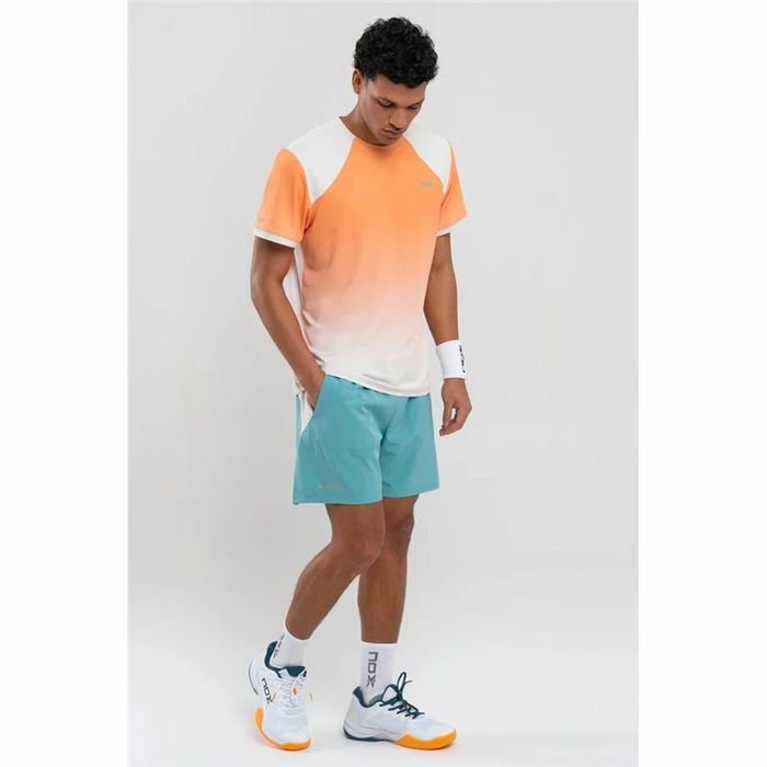 Camiseta de Manga Corta Hombre Nox Pro Mock Naranja
