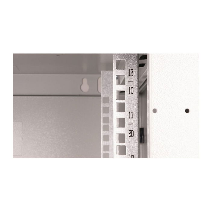 ROLINE 26.21.0131 Bastidor de Pared 12U 600x600mm, Rack 19 Pulgadas Gris con Puerta de Vidrio, 80kg Capacidad, Acero, IP20, Montaje Incluido ROLINE 26.21.0131 Bastidor de Pared 12U 600x600mm, Rack 19 Pulgadas Gris con Puerta de Vidrio, 80kg Capacidad, Acero, IP20, Montaje Incluido