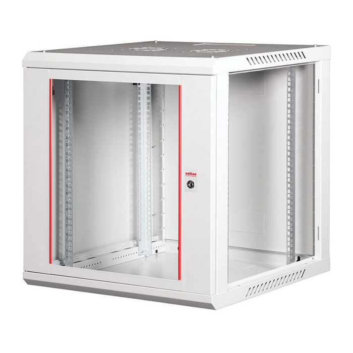 ROLINE 26.21.0131 Bastidor de Pared 12U 600x600mm, Rack 19 Pulgadas Gris con Puerta de Vidrio, 80kg Capacidad, Acero, IP20, Montaje Incluido ROLINE 26.21.0131 Bastidor de Pared 12U 600x600mm, Rack 19 Pulgadas Gris con Puerta de Vidrio, 80kg Capacidad, Acero, IP20, Montaje Incluido