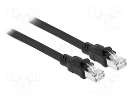 DeLOCK Cable de red RJ45 Cat.6a F/UTP de 1 m