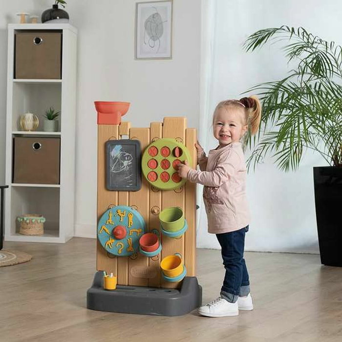 Smoby Life Muro de actividades con 6 actividades y 29 accesorios