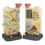 Smoby Life Muro de actividades con 6 actividades y 29 accesorios