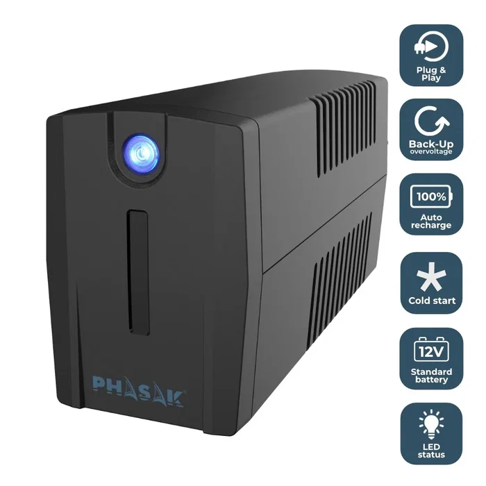 Phasak Ottima 660 VA PH 7266 Interactivo Phasak Ottima 660 VA PH 7266 Interactivo