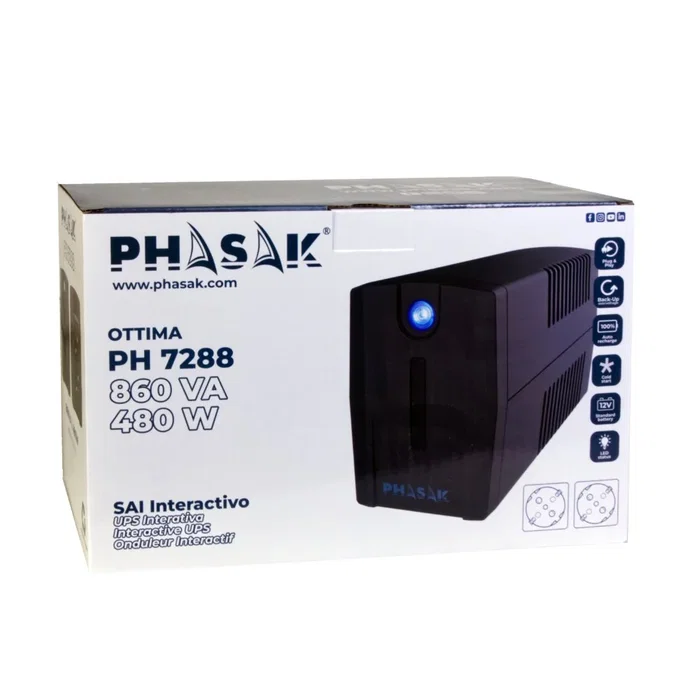 Phasak Ottima 660 VA PH 7266 Interactivo Phasak Ottima 660 VA PH 7266 Interactivo