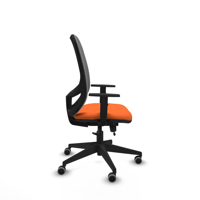 PIQUERAS Y CRESPO Silla de oficina Cilanco Naranja y Gris PIQUERAS Y CRESPO Silla de oficina Cilanco Naranja y Gris