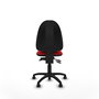 PIQUERAS Y CRESPO Silla de oficina Aýna con mecanismo Asincro en Similpiel Rojo