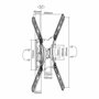 Equip Soporte de TV Inclinable para Pantallas de 13" a 55" (-14º/+5º), Hasta 30 kg, Compatible VESA 400x400 - 650405