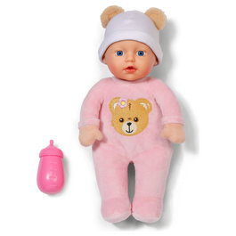 MGA Baby Born Muñeca Interactiva 30cm, Con 6 Funciones: Biberón, Eructa, Risa, Sonidos, Duerme, +1 Año