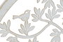 DKD Home Decor Decoración Pared Boho Blanco Metal 40 x 40 cm Árbol (4 Unidades)
