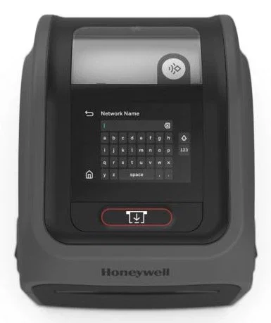 Honeywell PC45D - Impresora de Etiquetas Térmica Directa, 203 x 203 DPI, USB y Ethernet, Pantalla LCD a Color 3.5", Color Negro