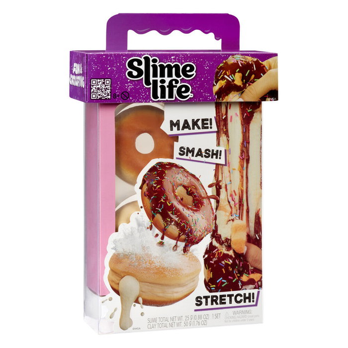 MGA Kit Slime Donut Chocolate Glaseado DIY Slime Life MGA Kit Slime Donut Chocolate Glaseado DIY Slime Life