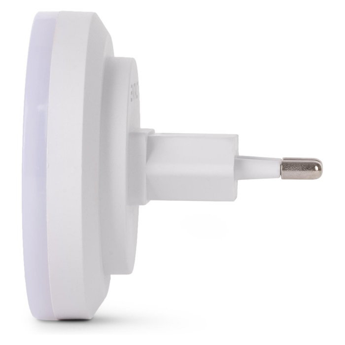 ENTAC Luz de noche LED Blanco con Sensor de Luz 0,5W ENTAC Luz de noche LED Blanco con Sensor de Luz 0,5W