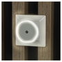 ENTAC Luz de noche LED Blanco con Sensor de Luz 0,5W
