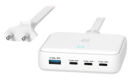 Cargador de Pared Tucano MA-DEGAN100-EU-W Blanco 100 W