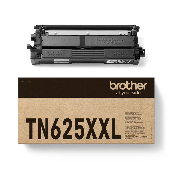 Brother TN-625XXLBK Tóner Negro XXL