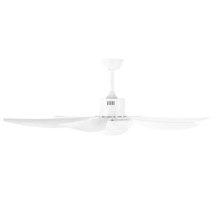 Orbegozo CP 100138 - Ventilador de Techo Reversible Blanco, 6 Aspas 138 cm, Iluminación LED (3 Temperaturas), 5 Velocidades, Motor DC 50W, Mando a Distancia, Función Temporizador