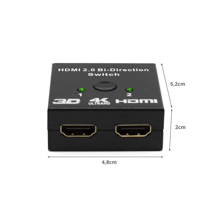 Phoenix technologies Hub 2 HDMI Splitter 4K @ 30FPS Bidireccional Duplicador HDMI 1 x 2 Phoenix technologies Hub 2 HDMI Splitter 4K @ 30FPS Bidireccional Duplicador HDMI 1 x 2