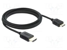 DeLOCK Cable HDMI de Alta Velocidad de HDMI tipo A a Mini HDMI (2 m) 8K