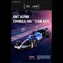 CADA Alpine F1 A525 2025 Escala 1:24 300 Piezas Coche F1 con Licencia Pierre Gasly y Franco Colapinto