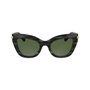 Longchamp LO775S-36 Gafas de Sol Gris y Verde
