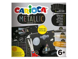 Carioca Set de dibujo Metallic Pop Up Creator 3D de 17 piezas