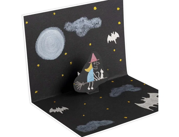 Carioca Metallic Pop Up Card Creator 3D, 17 piezas