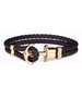 Paul Hewitt Pulsera de Cuero PH-L-G-B-S Negra