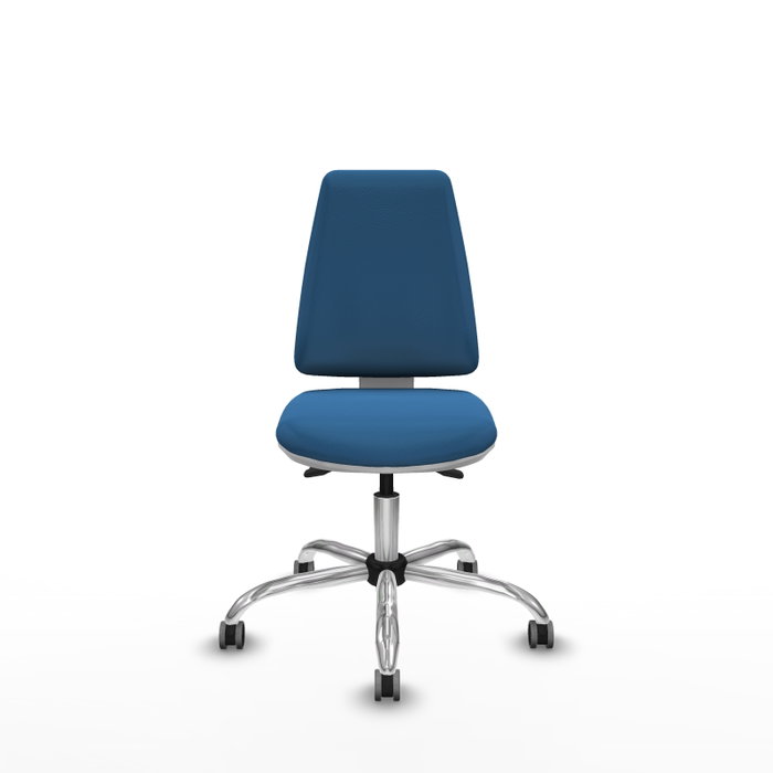 PIQUERAS Y CRESPO Silla de oficina Elche Azul claro con mecanismo Asincro