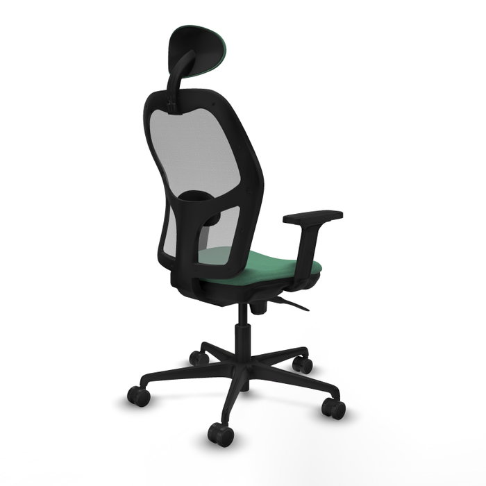 PIQUERAS Y CRESPO Silla de oficina Jorquera Verde Esmeralda y Gris PIQUERAS Y CRESPO Silla de oficina Jorquera Verde Esmeralda y Gris