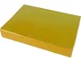Liderpapel Carpeta para proyectos lomo 50mm cartón gofrado amarilla
