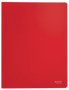 Leitz Carpeta Polipropileno con 40 Fundas A4 Recycle Rojo 46770025