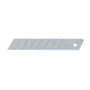 Olfa Cuchillas troceables plateadas 18 mm, juego de 6 unidades
