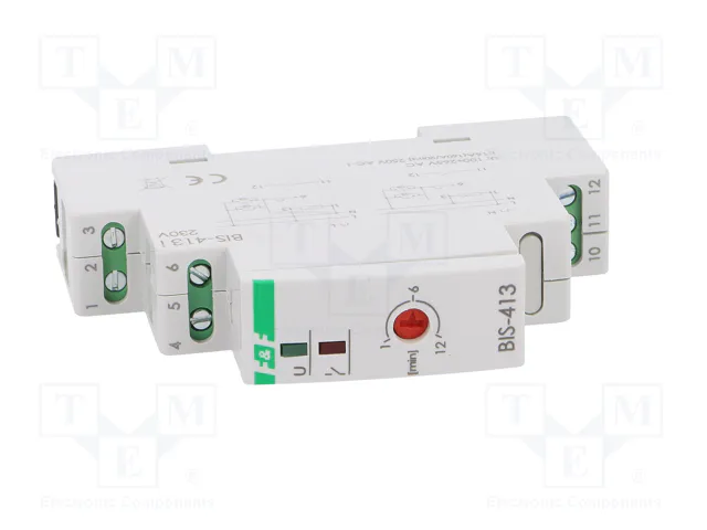 F&F BIS-413I Relé de instalación biestable SPDT 16A