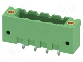 PHOENIX CONTACT MSTBV2.5/4-GF-5.08 Bloque de bornas desmontable de alimentación, 4 pines, verde